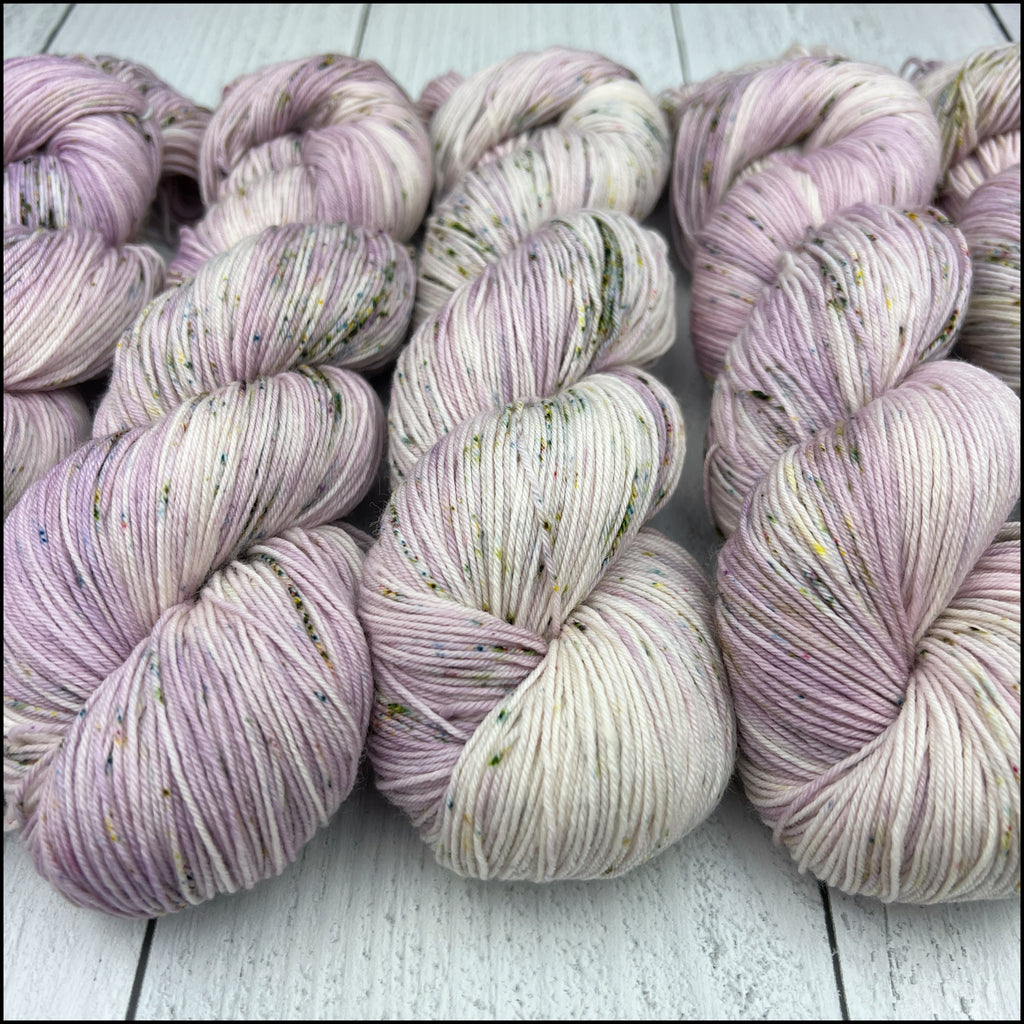 Pakokku Sock - 'Storm in a Teacup' - Speckle Dyed