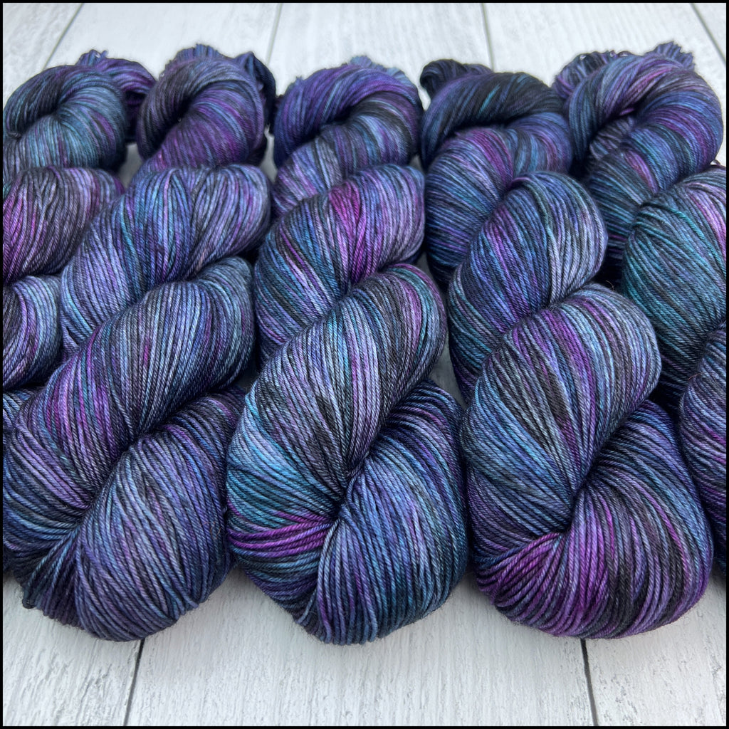 Pakokku Sock - 'Strange Children' - Kettle Dyed