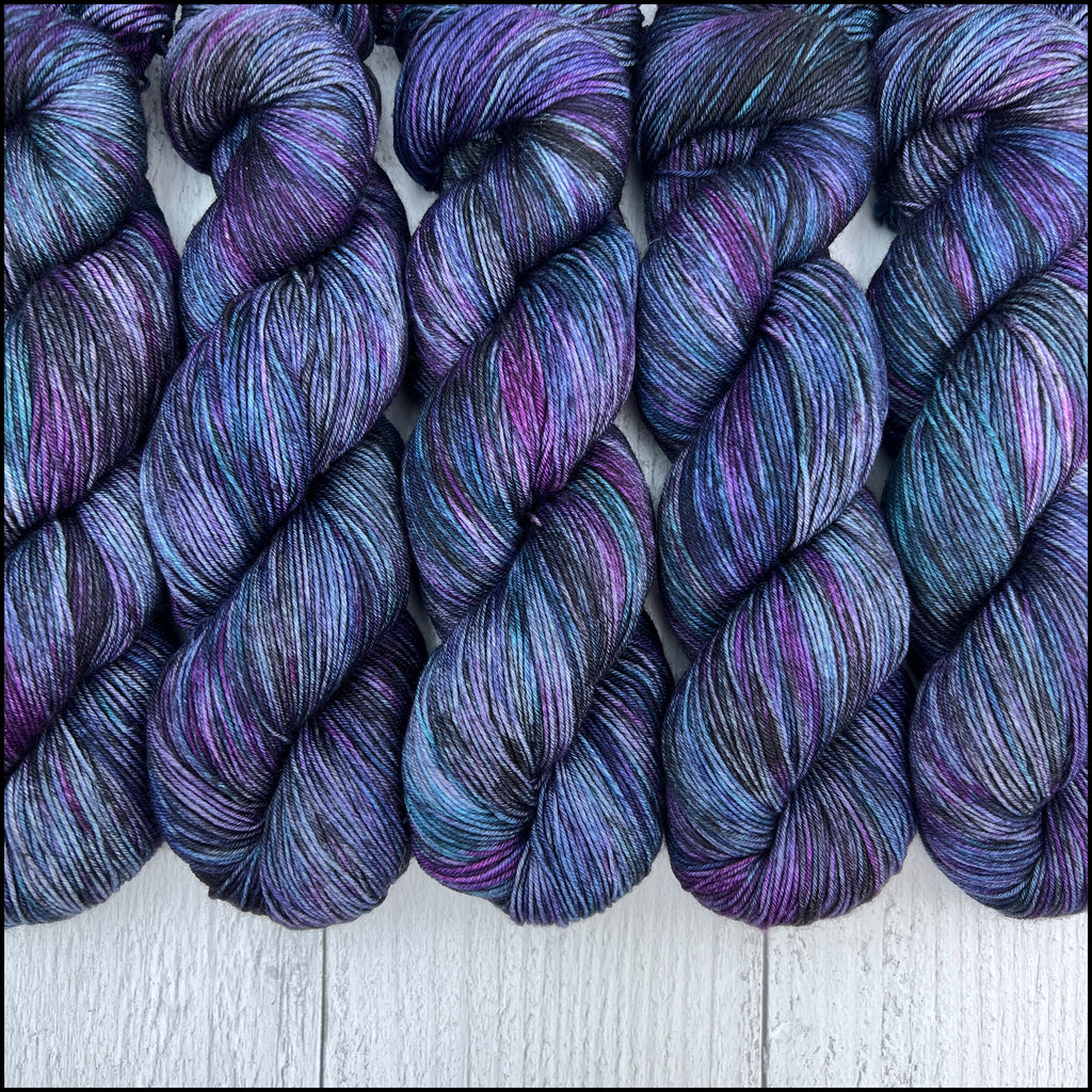 Pakokku Sock - 'Strange Children' - Kettle Dyed