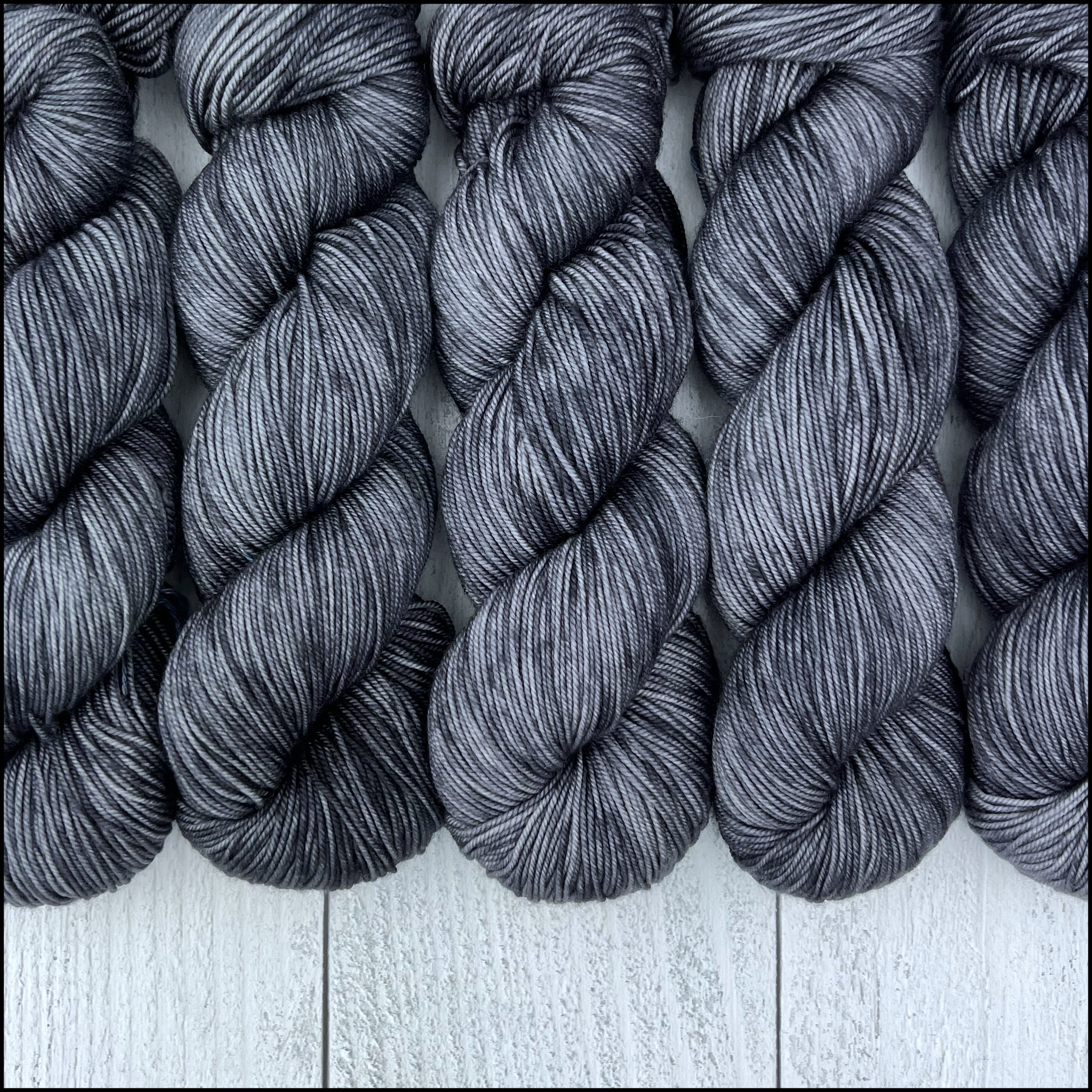 three yarns - black and white – Warp & Weave